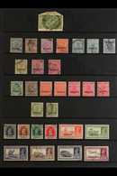 1933-1966 FINE USED COLLECTION A Most Useful Range Presented On Stock Pages That Includes 1926 India ½d X2 On Piece Tied - Bahreïn (...-1965)