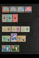 1966-1974 VERY FINE MINT COLLECTION Of All Different Complete Sets On A Two-sided Stock Page, Includes 1966 Show Set, 19 - Bahreïn (...-1965)