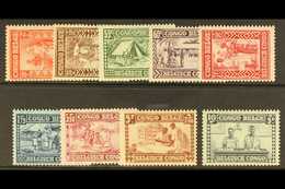 BELGIAN CONGO 1930 Natives Protection Fund Set, COB 150/158, Never Hinged Mint. (9 Stamps) For More Images, Please Visit - Other & Unclassified