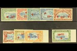 BELGIAN CONGO 1918 Red Cross Fund Set, COB 72/80 IMPERF, Fine Unused. (9 Stamps) For More Images, Please Visit Http://ww - Altri & Non Classificati