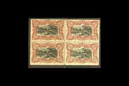 BELGIAN CONGO 1915 50c Lilac-brown  Pictorial, COB 69, Fine Never Hinge Dmint Block Of Four. For More Images, Please Vis - Other & Unclassified