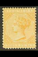 1865-1903 3d Yellow-buff Perf 14x12½, SG 10, Fine Mint, Very Fresh For More Images, Please Visit Http://www.sandafayre.c - Bermudes
