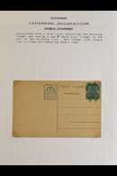 JAPANESE OCCUPATION JAPANESE POSTAL ADMINISTRATION 1943 Collection Of Fine Unused Postal Stationery Items Written Up In  - Birmanie (...-1947)