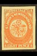 1857 8d Scarlet Vermilion, SG 8, Very Fine Mint No Gum With Huge Margins All Round. For More Images, Please Visit Http:/ - Autres & Non Classés