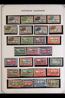 NEW CALEDONIA 1941-1945 FINE MINT A Complete Run Yvert 195 Through To 258 Including The "France Libre" Overprinted Compl - Other & Unclassified