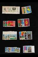 1969-1981 COMPREHENSIVE NEVER HINGED MINT COLLECTION On Stock Pages, All Different Complete Sets & Mini-sheets, Highly C - Ghana (1957-...)