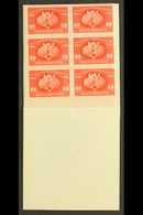 1949 UPU BOOKLET Containing Complete UPU Set Including Air Issue As Panes Of 6 Stamps, ALL Vertically IMPERF Panes Plus  - Sonstige & Ohne Zuordnung