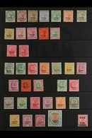 CHAMBA 1887-1947 ATTRACTIVE MINT COLLECTION ON STOCKLEAVES With Ranges Covering Most Values. Can See QV To 1R; KEVII To  - Other & Unclassified