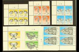 1995 ENSCHEDE PLATE BLOCKS A Complete Set Of The Enschede Printed Heritage & Treasure Definitive Set, Hib D155/160 As 1B - Sonstige & Ohne Zuordnung