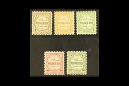 POSTAGE DUES 1944-9 Set Complete, SG D244/8, Very Fine Never Hinged Mint. (5 Stamps) For More Images, Please Visit Http: - Jordanië