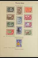 KEDAH 1950-1971 FINE USED All Different Collection On Album Pages. With 1950-55 Definitive Range To $2, 1957 Definitives - Altri & Non Classificati