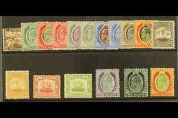 1904-14 (wmk Mult Crown CA) Complete Set, SG 45/63, Very Fine Mint. (17 Stamps) For More Images, Please Visit Http://www - Malta (...-1964)