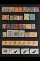 1850's - 1970's INTERESTING OLD AUCTION LOT. A Mint, Nhm & Used Range Presented On Stock Pages, Album Pages & In Glassin - Maurice (...-1967)