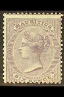 1863 6d Dull Violet, Wmk CC, SG 63, Fine Mint, Centered Low. Scarce Stamp. For More Images, Please Visit Http://www.sand - Maurice (...-1967)