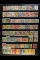 1867-1997 ALL DIFFERENT USED COLLECTION Includes 1867-69 10c, 1869-76 ½c, 1c, And 2c, 1872-91 To 25c, 1891-94 To 25c, 19 - Other & Unclassified