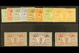 FRENCH 1913 Watermark "RF" In Sheet Complete Set, SG F22/F32, Fine Mint. (11 Stamps) For More Images, Please Visit Http: - Autres & Non Classés