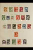 POSTMARKS COLLECTION Oldtime Collection On Pages With Values To 10s And Including Type 1 Single Circle Cds Cancels For F - Sonstige & Ohne Zuordnung