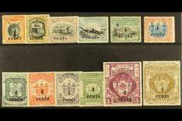 1904-05 Surcharged Set, SG 146/57, Fine Mint Set (12 Stamps) For More Images, Please Visit Http://www.sandafayre.com/ite - Bornéo Du Nord (...-1963)
