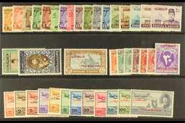 1948 EGYPTIAN OCCUPATION "PALESTINE" Overprints Postage, Air & Postage Dues Complete Sets, Plus 40m Express Stamp, SG 1/ - Palestine