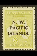1915 - 16 3d Greenish Olive, Die I, SG 76c, Very Fine And Fresh Mint. Scarce Stamp. For More Images, Please Visit Http:/ - Papua Nuova Guinea