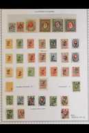 1920-1922 LOCAL ROUBLE OVERPRINTS Chiefly Very Fine Mint All Different Collection. With Strong Ranges Of Kharkov (Charko - Andere & Zonder Classificatie