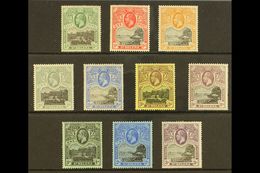 1912-16 Pictorial Definitive Set, SG 72/81, Fine Mint (10 Stamps) For More Images, Please Visit Http://www.sandafayre.co - Sint-Helena