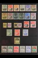 1912-35 MINT KGV COLLECTION. An Attractive Collection Presented On A Pair Of Stock Pages That Includes The 1912-16 Compl - Sint-Helena