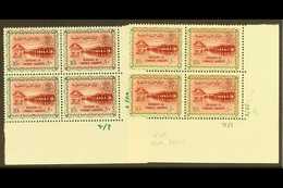 1960 - 61 10p Wadi Hanifa Dam, In Both Colours, Lake And Blue Green And Maroon And Blue Green, SG 422, 422a, As Never Hi - Saudi-Arabien