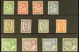 1938 "Portrait To Left" Definitive Complete Set, SG 93/104, Never Hinged Mint (12 Stamps) For More Images, Please Visit  - Somaliland (Protectorat ...-1959)