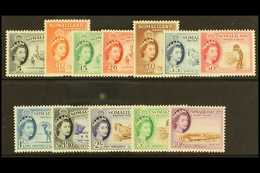 1953 QEII Pictorial Set Complete, SG 137/48, Very Fine Mint. (12) For More Images, Please Visit Http://www.sandafayre.co - Somaliland (Protectorate ...-1959)