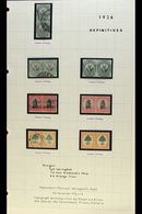 1926-7 DEFINITIVES FINE MINT & USED COLLECTION - Includes London Printing Mint Set & Pretoria Printing Used Set, All Val - Ohne Zuordnung