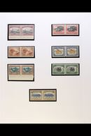 1927-30 SPECIMEN Handstamps On London Pictorial Definitives Set, SG 34s/9s, Generally Fine Mint, But Mostly Split Pairs, - Unclassified