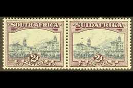 1930-44 2d Grey-blue & Purple, Issue 3, Watermark Upright, AIRSHIP FLAW, SG 44d, Never Hinged Mint. For More Images, Ple - Unclassified