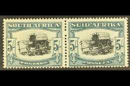1933-48 5s Black & Blue-green, BROKEN YOKE-PIN VARIETY, SG 64ba, Never Hinged Mint. For More Images, Please Visit Http:/ - Unclassified