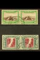 1931 10s Red Brown & Emerald And 20s Lake & Blue Green, SG 84/5, Very Fine Cds Used Pairs (2 Pairs) For More Images, Ple - Zuidwest-Afrika (1923-1990)