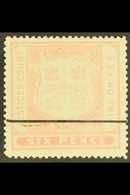 REVENUE STAMPS WINCHESTER 1888 "Justices Court" 6d Dull Pink, Barefoot 1, Fine Used With Horizontal Pen Line Cancel. Sca - Sonstige & Ohne Zuordnung