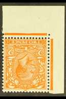 1924-26 2d Orange, Die II, Wmk Block Cypher INVERTED, SG 421Wi, Never Hinged Mint, Corner Marginal Example. For More Ima - Non Classés