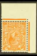 1924-26 2d Orange, Die II, Wmk Block Cypher INVERTED, SG 421Wi, Never Hinged Mint, Corner Marginal Example. For More Ima - Non Classificati