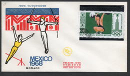 FDC J O MEXICO 1968 - Zomer 1968: Mexico-City