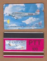 AC - TURK TELECOM PHONECARDS -  JUNKERS F - 13 100 CREDITS 19 APRIL 1994 - Avions