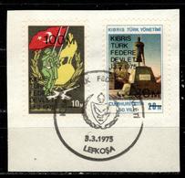 CY TR+ Türkisch Zypern 1975 Mi 8-9 Autonomie - Used Stamps