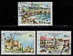 CY TR+ Türkisch Zypern 1975 Mi 12-13 15 Ansichten - Used Stamps