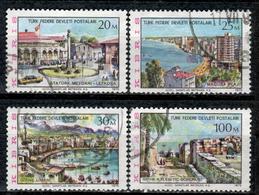 CY TR+ Türkisch Zypern 1975 Mi 13-15 17 Ansichten - Used Stamps