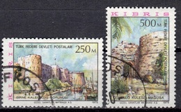 CY TR+ Türkisch Zypern 1975 Mi 18-19 Ansichten - Used Stamps