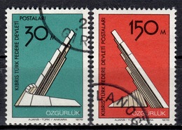 CY TR+ Türkisch Zypern 1976 Mi 39-40 Freiheit - Used Stamps