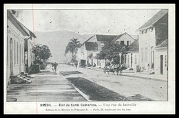 SANTA CATARINA -JOINVILLE - État De Santa Catharina-Une Rue De Joineville.()carte Postale - Florianópolis