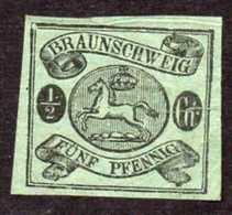 Germany Braunschweig Yv# 6 Mint No Gum - Braunschweig