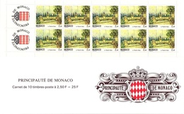 MONACO Carnet 08 ** MNH Vue Du Vieux Monaco-Ville (CV 13,00 €) - Booklets