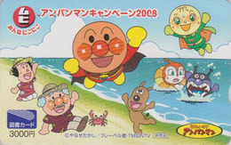 Delcampe - Carte Prépayée Japon - MANGA - ANPANMAN - ANIME Japan Prepaid Tosho Card ** NTV Television **- 10987 - Comics