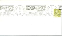 POSTMARKET ESPAÑA   CARTAGENA - 1992 – Sevilla (España)